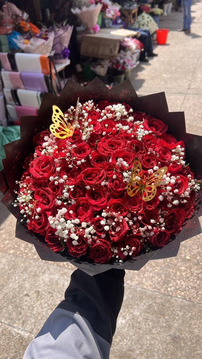 Golden Enchantment 💛❤️🌹🦋🦋 photo 5