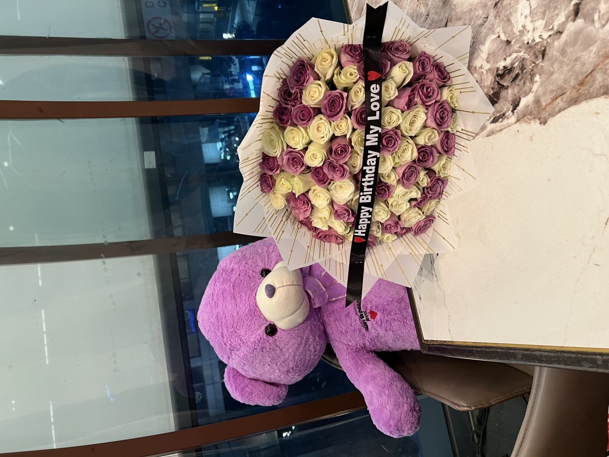 1.Royal Embrace 💜🤍🧸