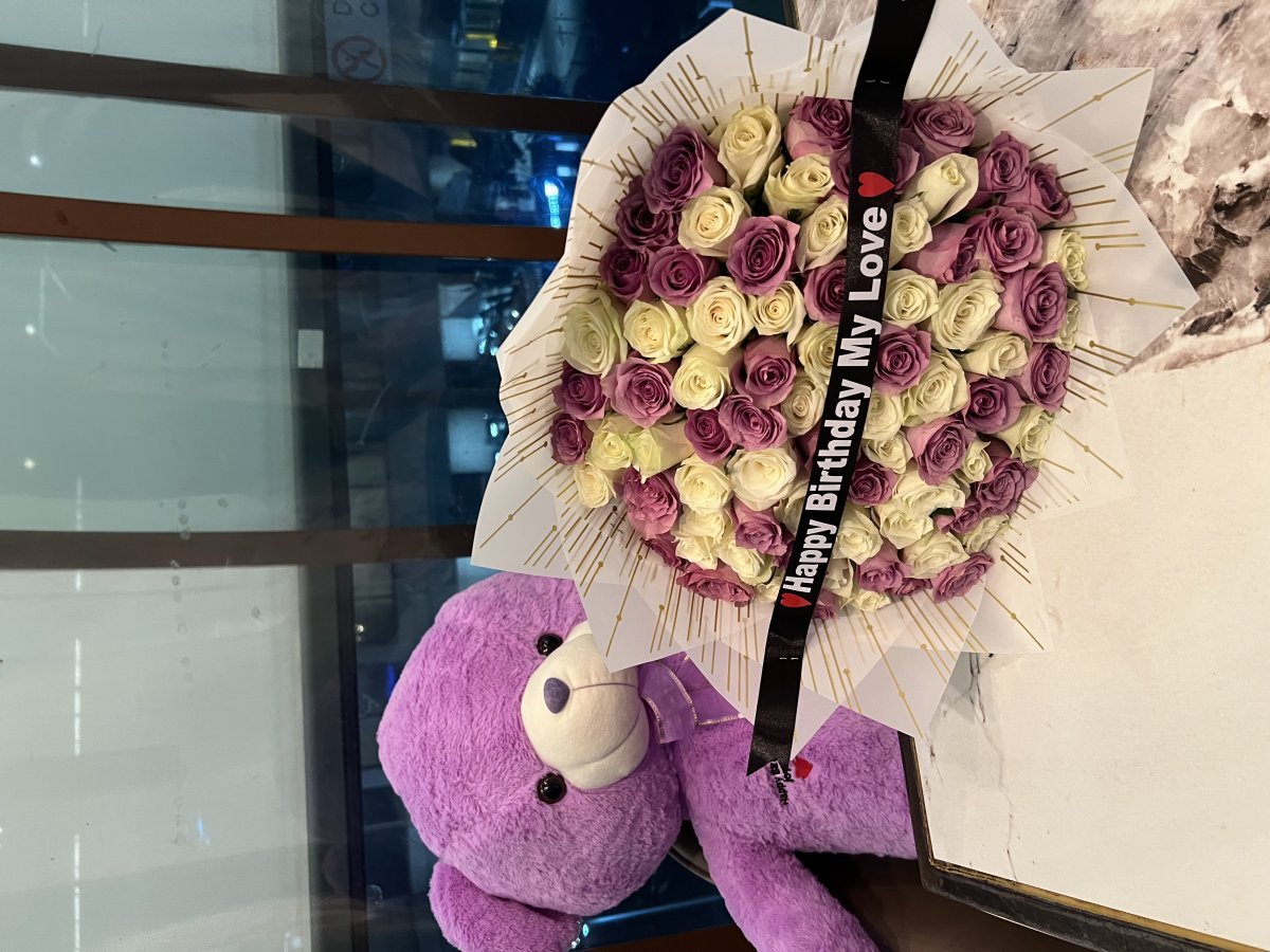 1.Royal Embrace 💜🤍🧸 photo 2